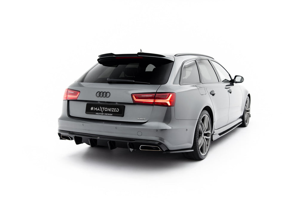 Extensión de alerón para Audi A6 S-Line / S6 Avant C7 / C7 Facelift