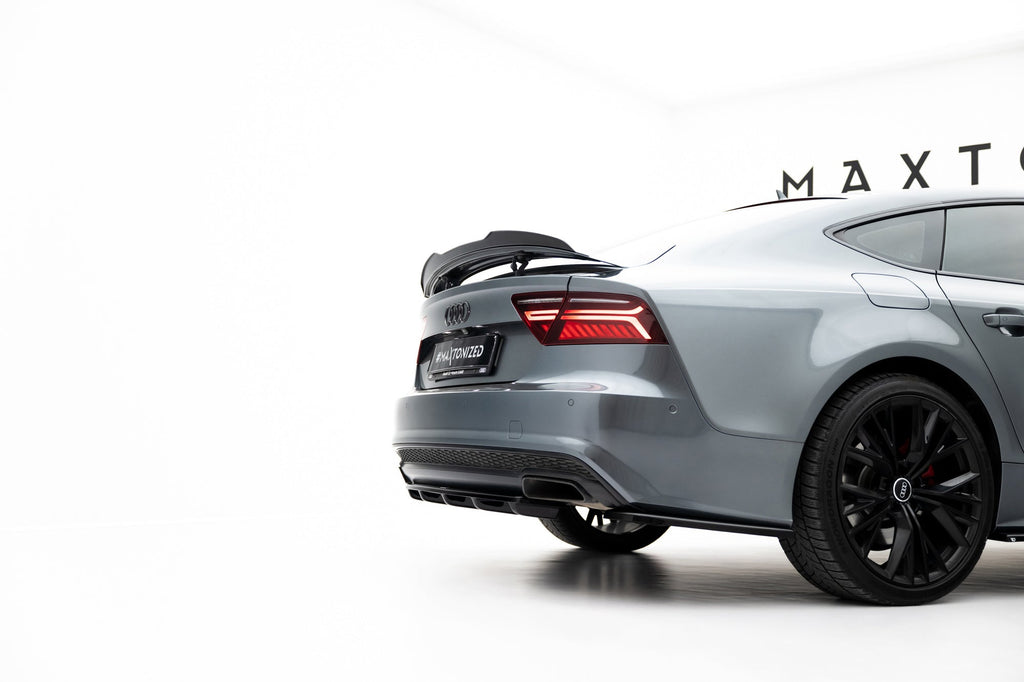 Extensión de alerón para Audi A7 / S7 / RS7 / A7 S-Line C7 / C7 Facelift