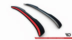 Extensión de alerón para Audi RS4 Sedan B7
