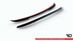 Extensión de alerón para BMW X5 E70 Facelift M-pack