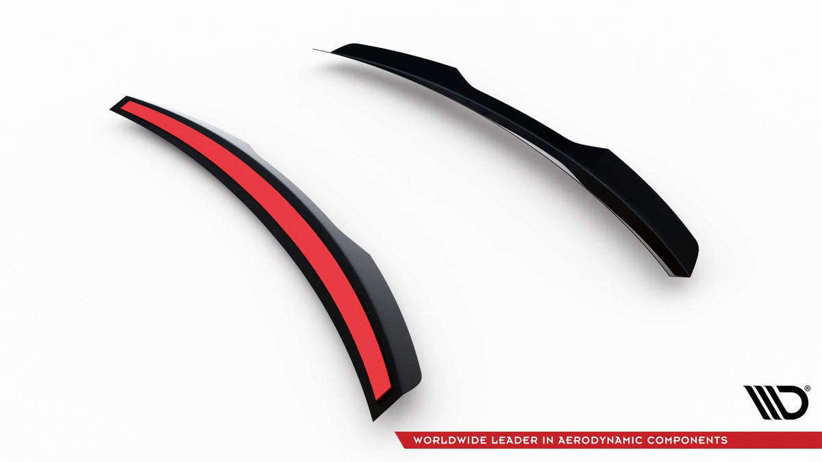 Extensión de alerón para Brabus Smart Fortwo C451 Facelift