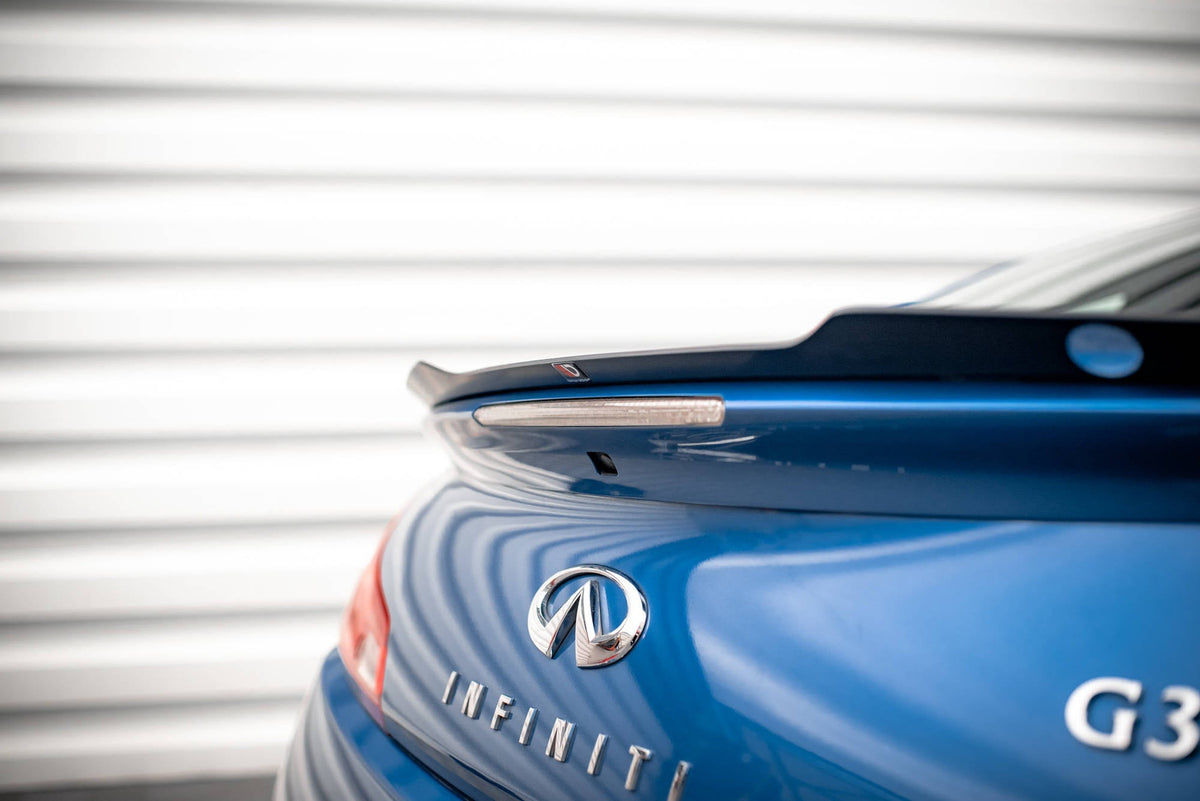Extensión de alerón para Infiniti G37 Coupe