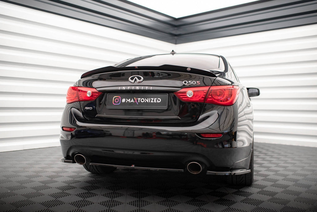 Extensión de alerón para Infiniti Q50 S Mk1