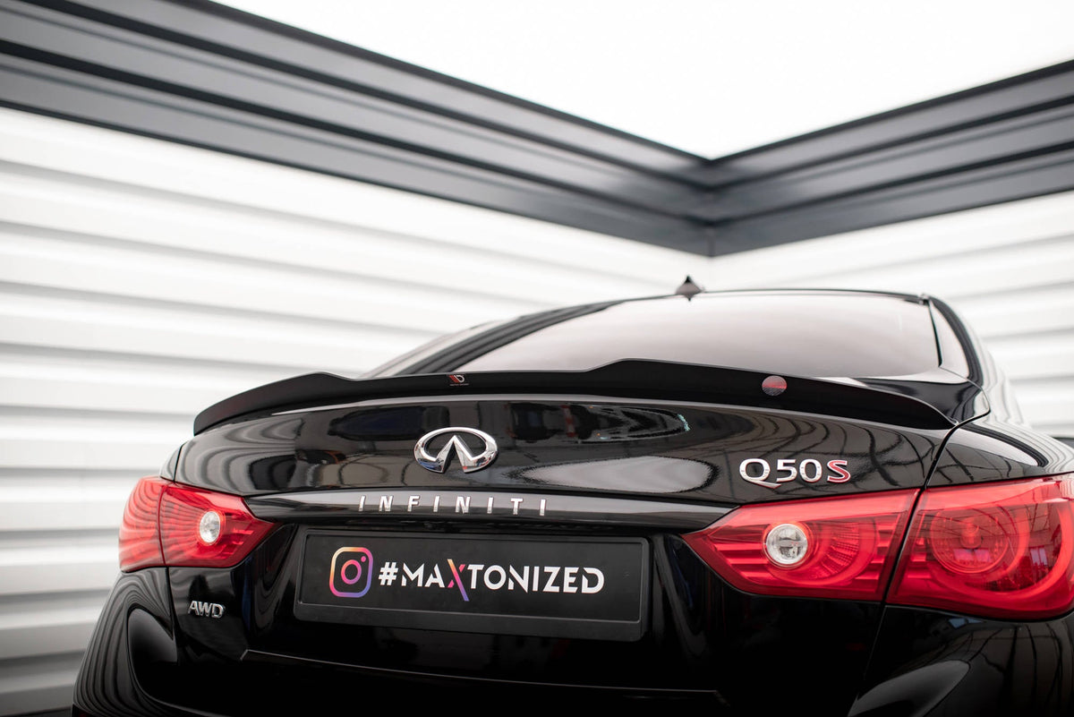 Extensión de alerón para Infiniti Q50 S Mk1