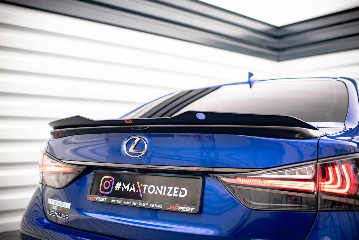 Extensión de alerón para Lexus GS F Mk4 Facelift