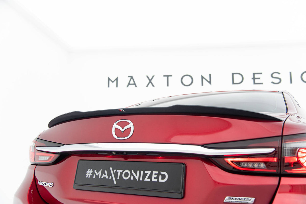 Extensión de alerón para Mazda 6 Sedan GJ (Mk3) Facelift