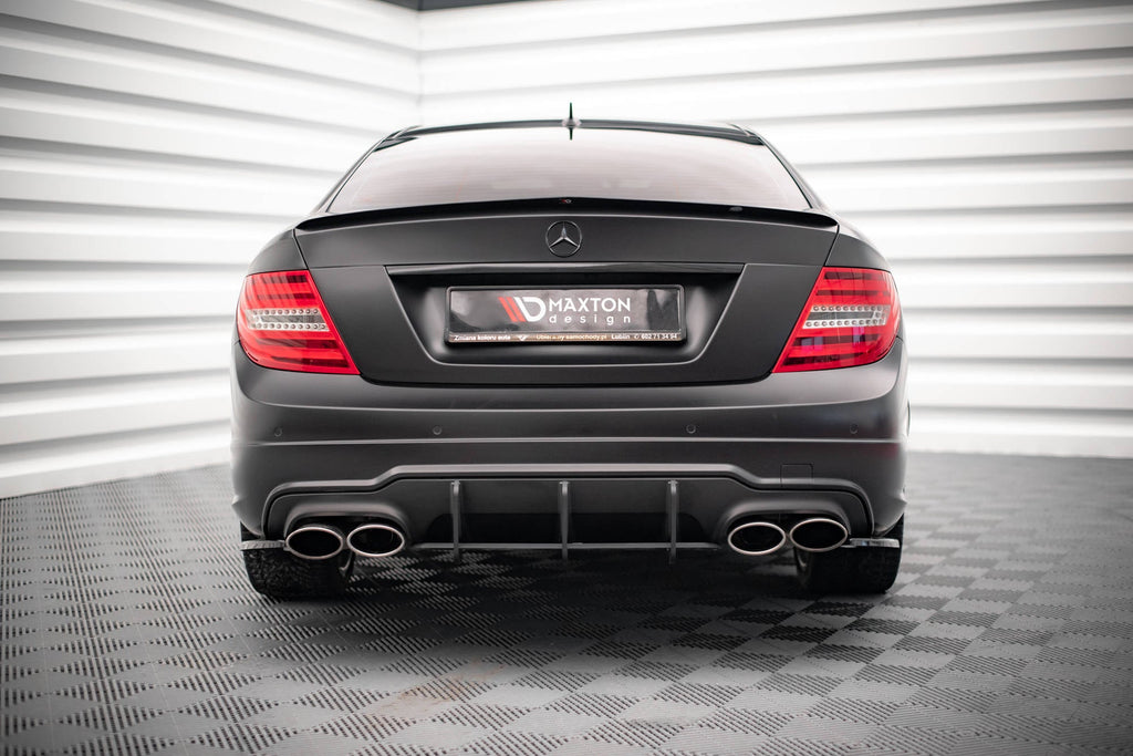 Extensión de alerón para Mercedes-Benz C Coupe Standard / AMG-Line C204