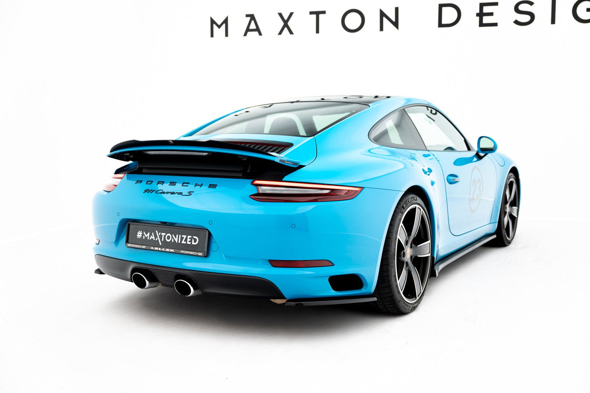 Extensión de alerón para Porsche 911 Carrera 991 Facelift