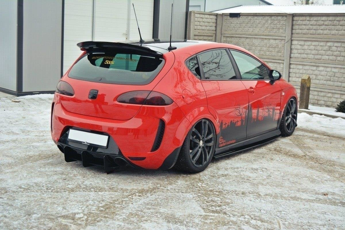 Extensión de alerón para Seat Leon MS Design Mk2