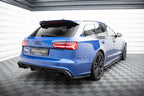 Extensión de alerón V.1 para Audi RS6 C7 / C7 Facelift