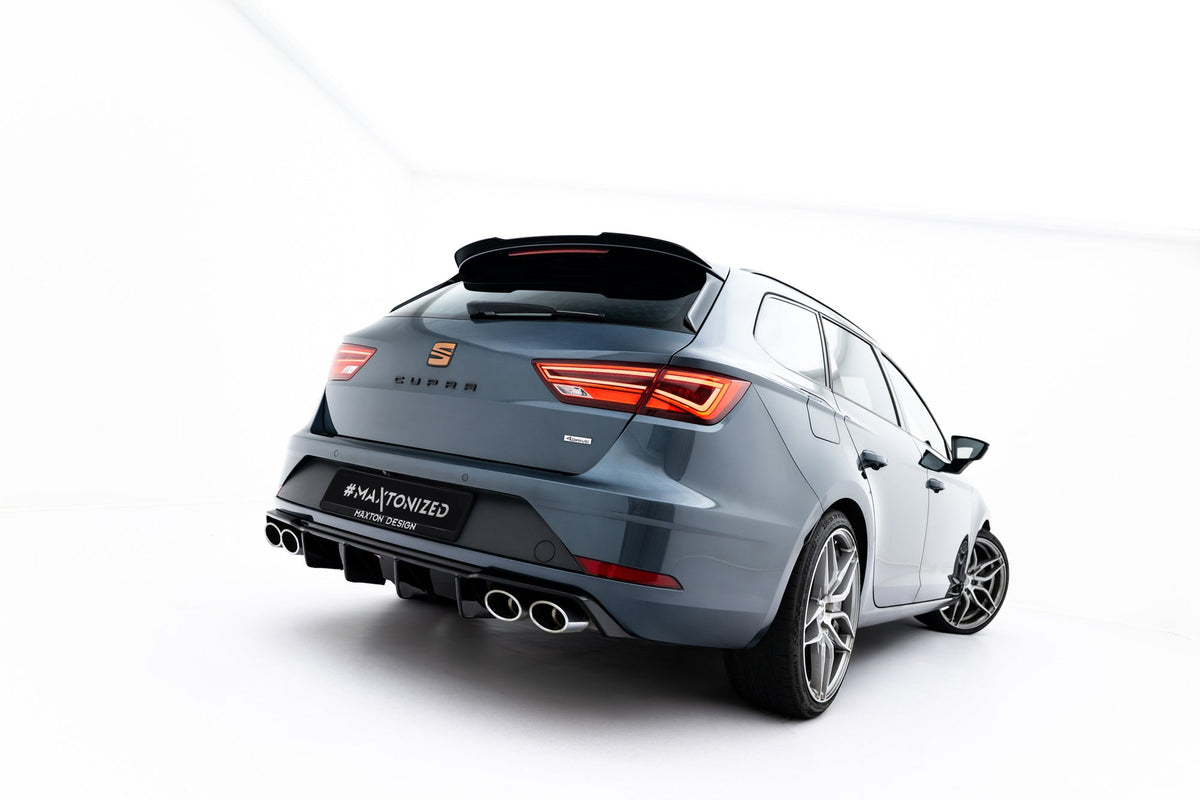 Extensión de alerón V.1 para Seat Leon Cupra ST Mk3 / Mk3 Facelift