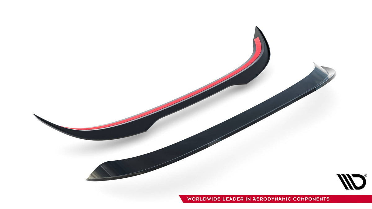Extensión de alerón V.1 para Volkswagen Golf R-Performance / GTI Clubsport Mk8 / Mk8 Facelift