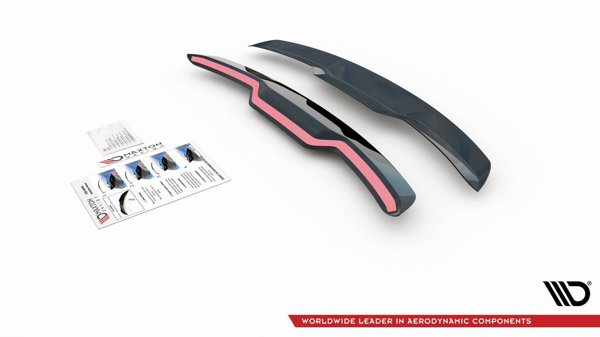 Extensión de alerón V.2 para Audi RS3 8V / 8V Facelift Sportback