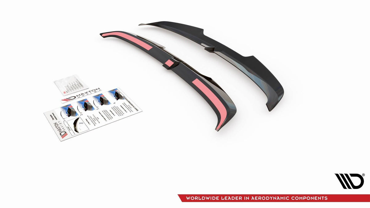 Extensión de alerón V.2 para Audi RS3 / S3 / A3 S-Line Sportback 8Y / 8Y Facelift
