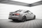 Extensión de alerón V.2 para Audi S4 / A4 Standard / S-Line / Competition Sedan B9 / B9 Facelift
