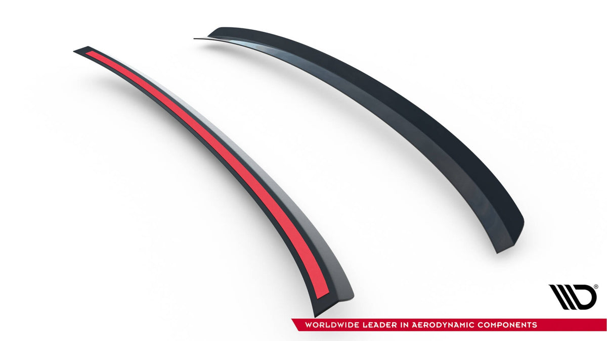 Extensión de alerón V.2 para Audi S4 / A4 Standard / S-Line / Competition Sedan B9 / B9 Facelift