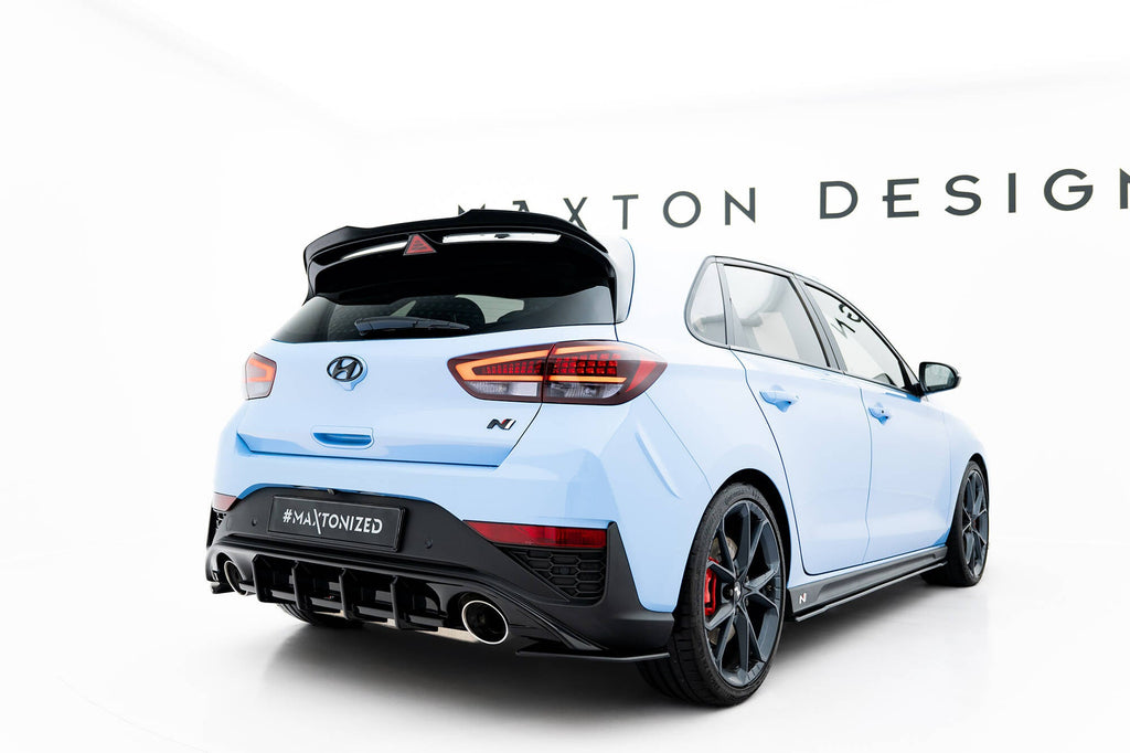 Extensión de alerón V.2 para Hyundai I30 N Hatchback Mk3 / Mk3 Facelift