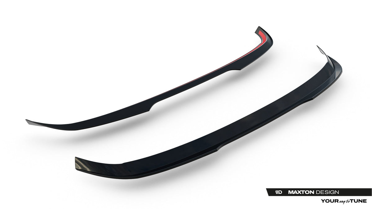 Extensión de alerón V.2 para Volkswagen Golf Hatchback GTE / R-Line / Standard Mk8 / Mk8 Facelift
