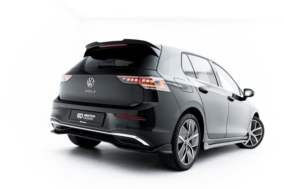 Extensión de alerón V.2 para Volkswagen Golf Hatchback GTE / R-Line / Standard Mk8 / Mk8 Facelift