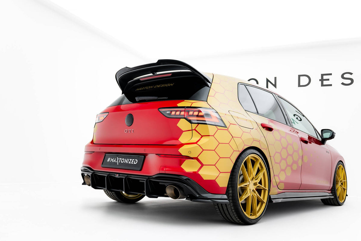 Extensión de alerón V.2 para Volkswagen Golf GTI Clubsport Mk8