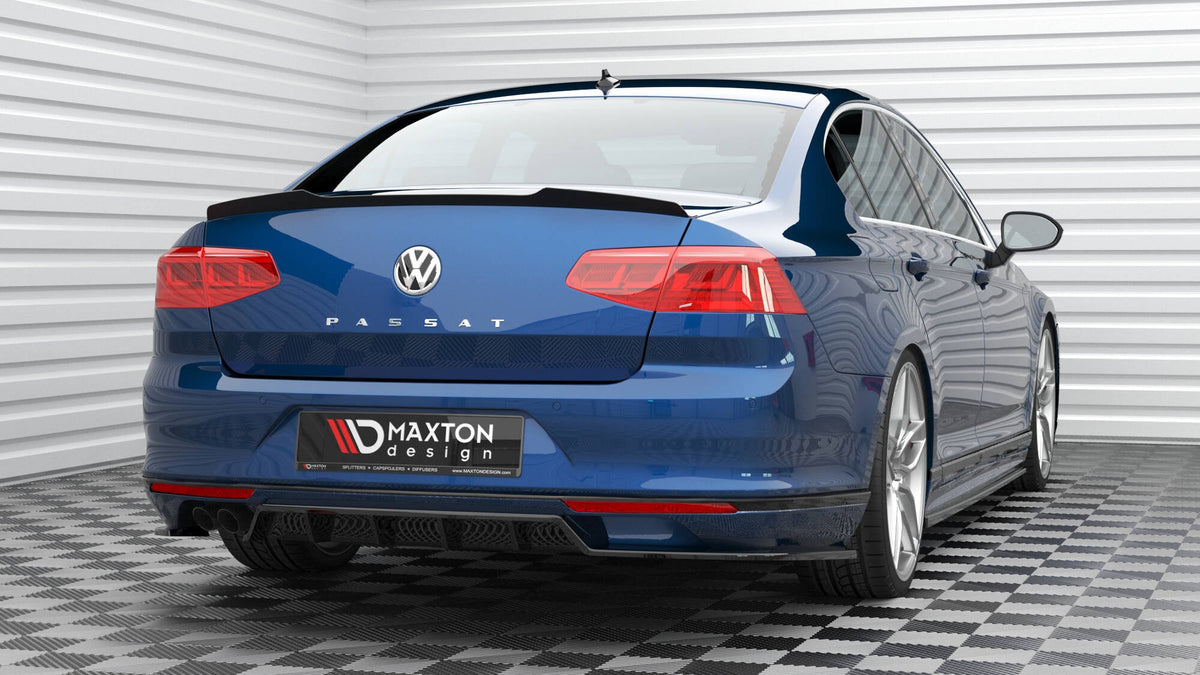 Extensión de alerón para Volkswagen Passat Sedan R-Line Mk8
