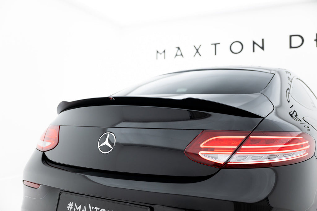 Extensión de alerón para Mercedes- Benz C Coupe AMG-Line C205