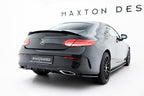 Extensión de alerón para Mercedes- Benz C Coupe AMG-Line C205