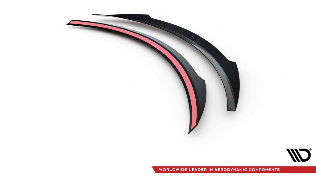 Extensión de alerón para Mercedes- Benz C Coupe AMG-Line C205 Facelift