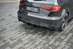 Difusor trasero para Audi RS3 8V Facelift Sportback