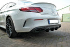 Difusor trasero para Mercedes C-class C205 63AMG Coupe
