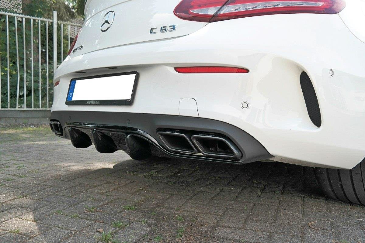 Difusor trasero para Mercedes C-class C205 63AMG Coupe