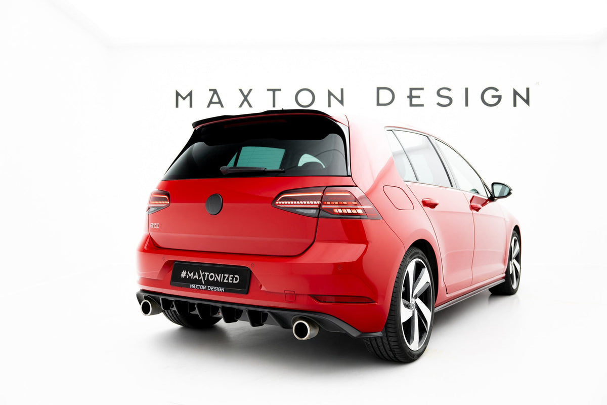 Difusor trasero para Volkswagen Golf Mk7 GTI Facelift