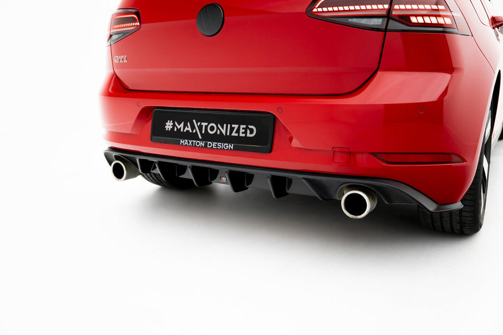Difusor trasero para Volkswagen Golf Mk7 GTI Facelift