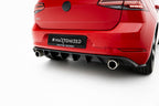 Difusor trasero para Volkswagen Golf Mk7 GTI Facelift