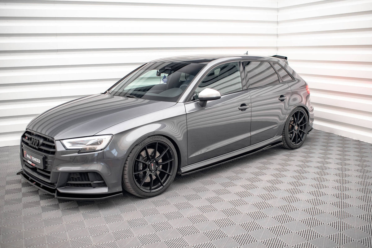 Kit de splitters para Audi S3 Sportback 8V Facelift