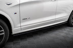 Kit de splitters para BMW X3 M-Pack F25 Facelift