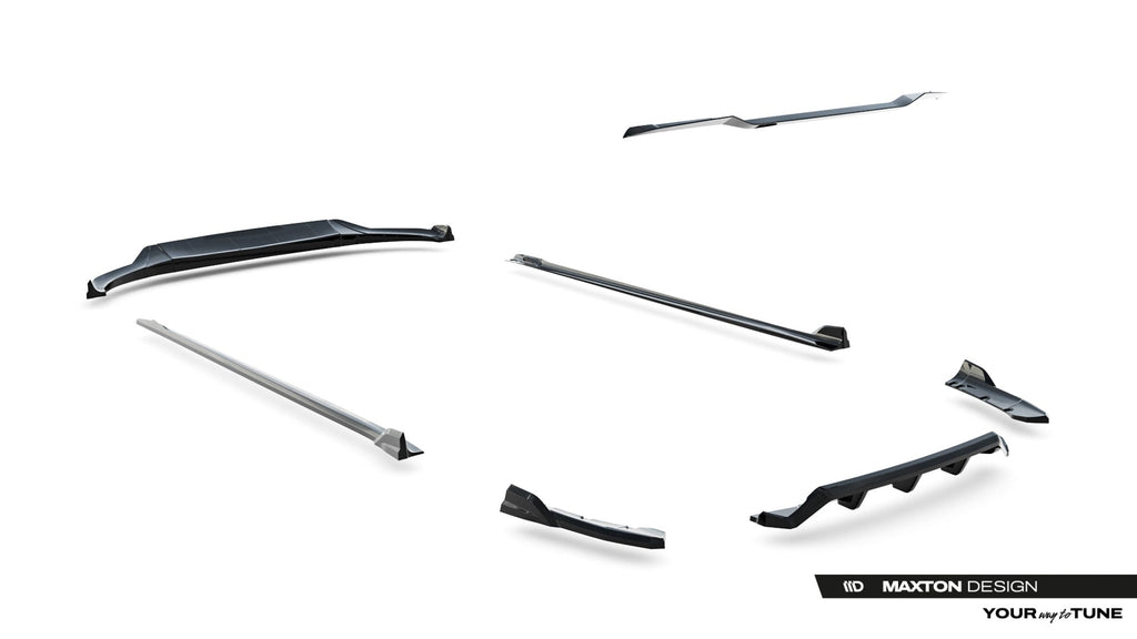 Kit de splitters para BMW X3 M-Pack G01 Facelift