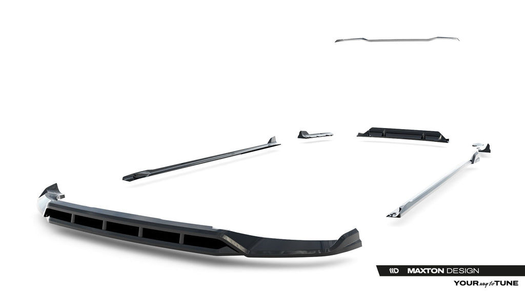 Kit de splitters para BMW X3 M-Pack G01 Facelift