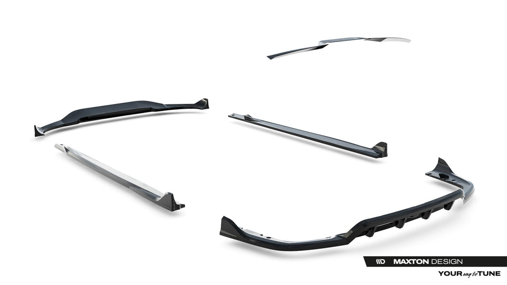 Kit de splitters para BMW X6 M-Pack G06 Facelift