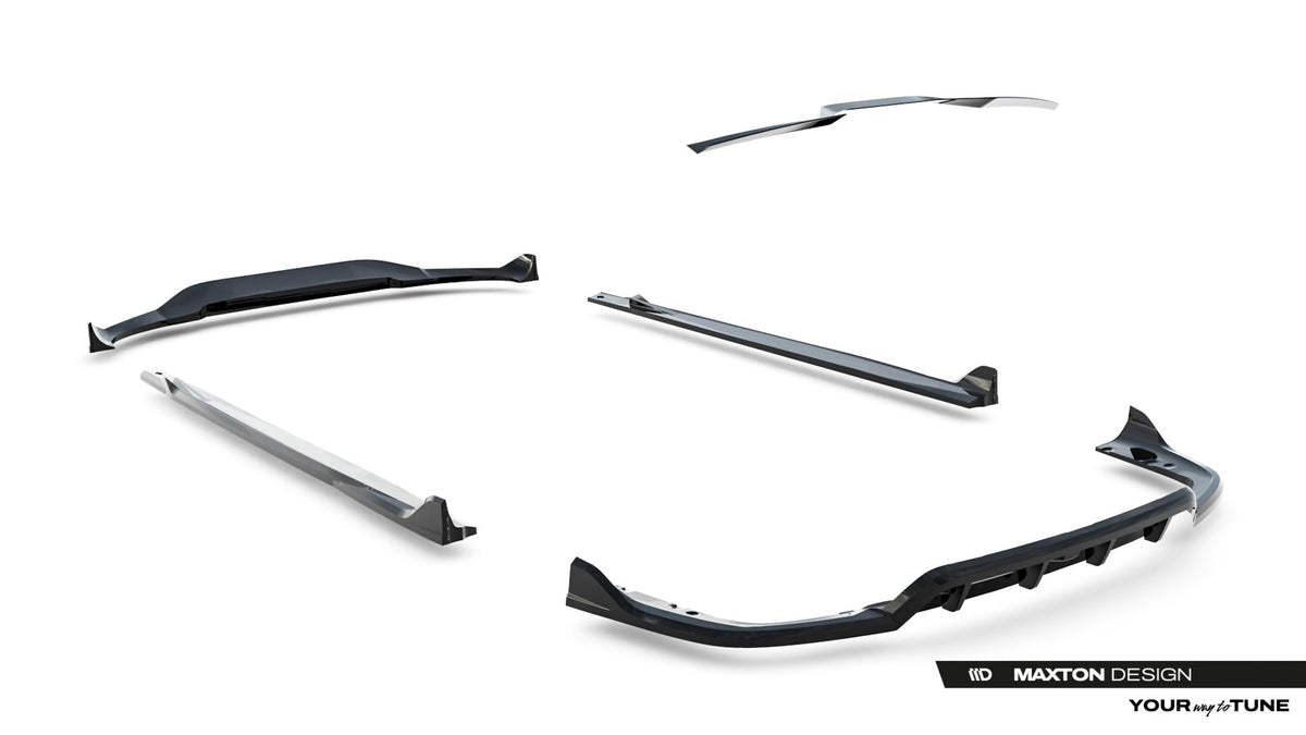 Kit de splitters para BMW X6 M-Pack G06 Facelift
