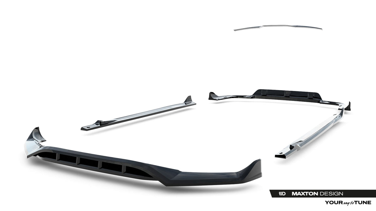 Kit de splitters para BMW X6 M-Pack G06 Facelift