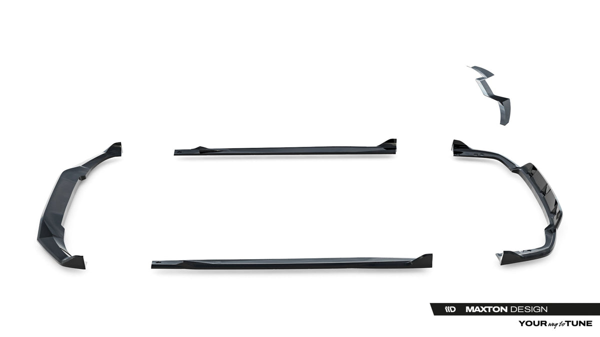 Kit de splitters para BMW X6 M-Pack G06 Facelift