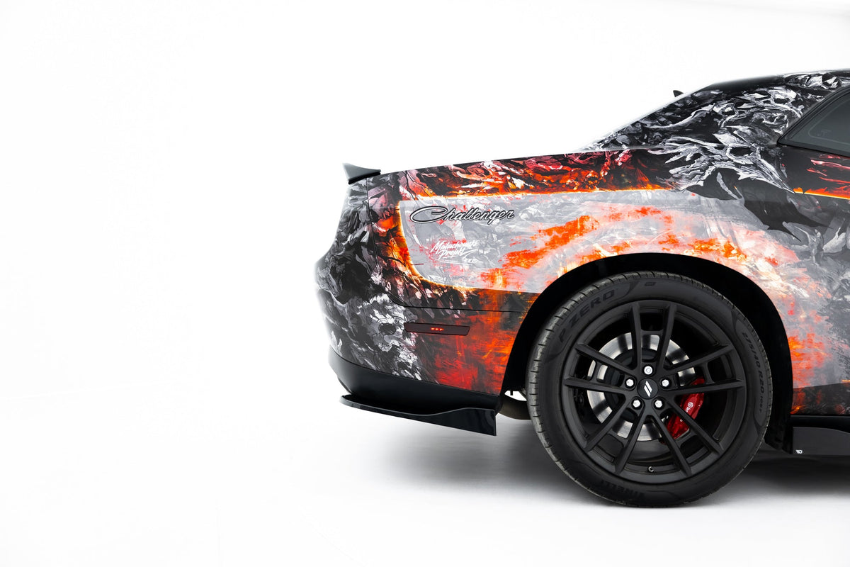Kit de splitters para Dodge Challenger GT Mk3 Facelift