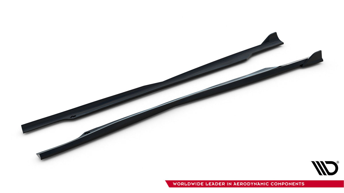 Kit de splitters para Dodge Charger RT Scat Pack Widebody Mk3 Facelift