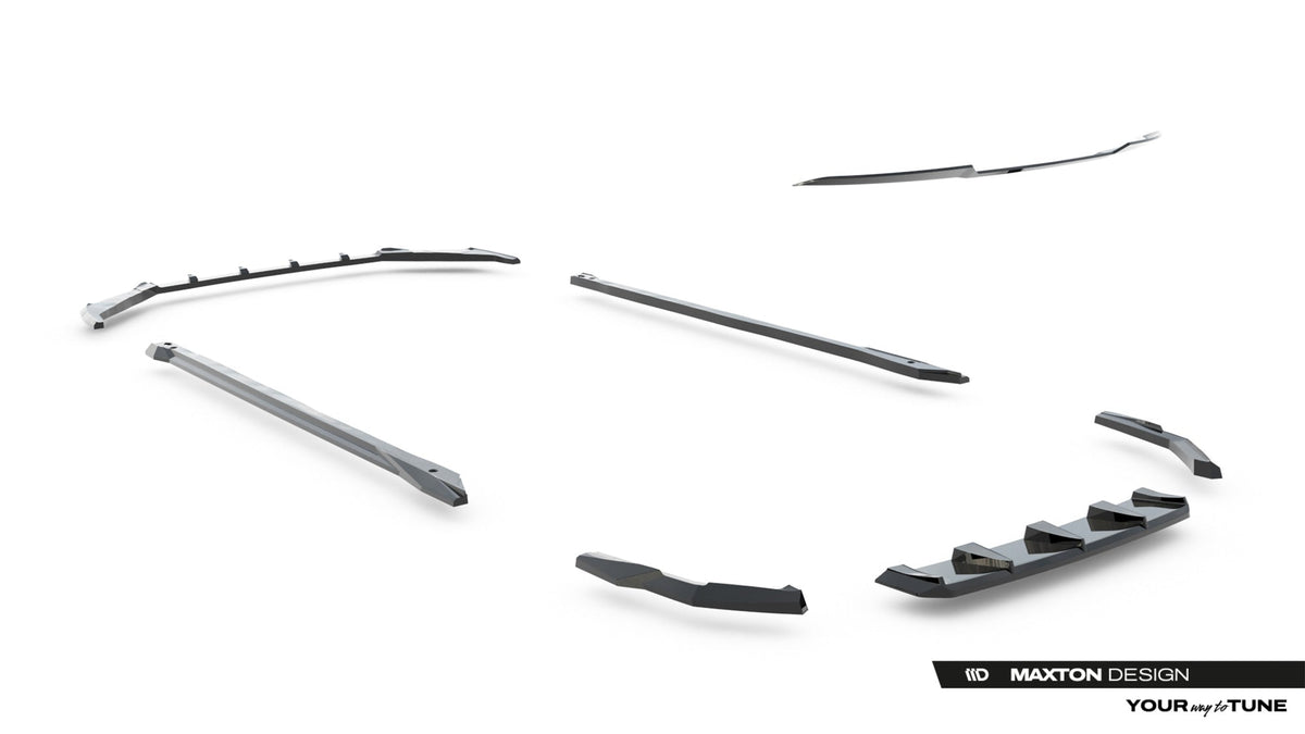 Kit de splitters para Lexus IS 500 Mk3 Facelift 2 (XE30)