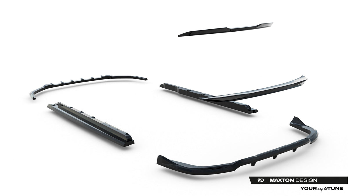 Kit de splitters para Lexus RX F-Sport Mk4 Facelift