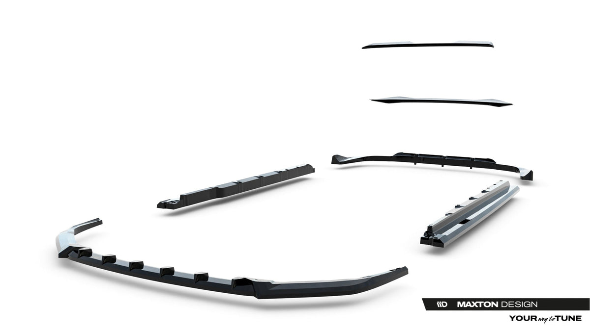 Kit de splitters para Lexus RX F-Sport Mk4 Facelift