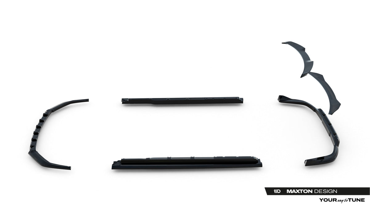 Kit de splitters para Lexus RX F-Sport Mk4 Facelift