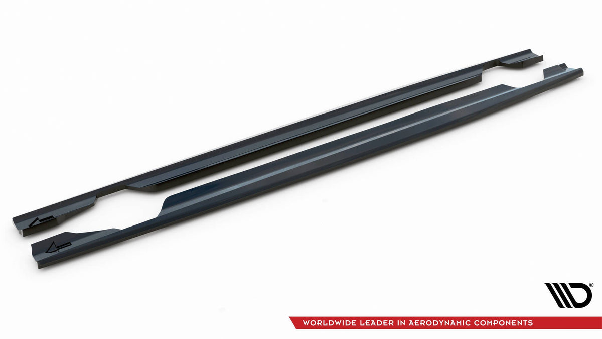 Kit de splitters para Mercedes-AMG C43 Coupe C205 Facelift