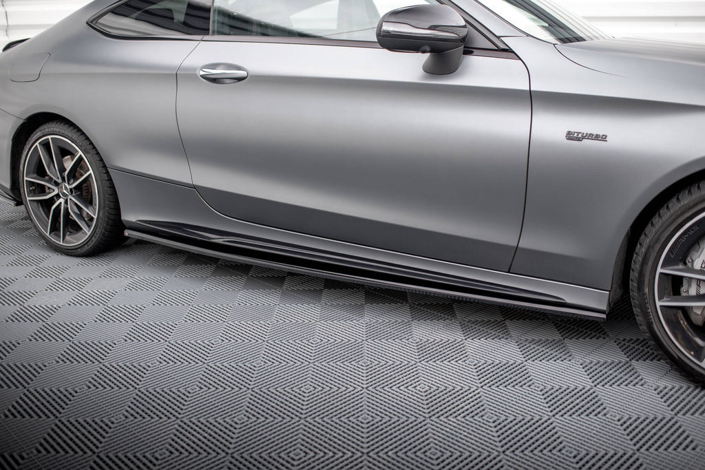 Kit de splitters para Mercedes-AMG C43 Coupe C205 Facelift